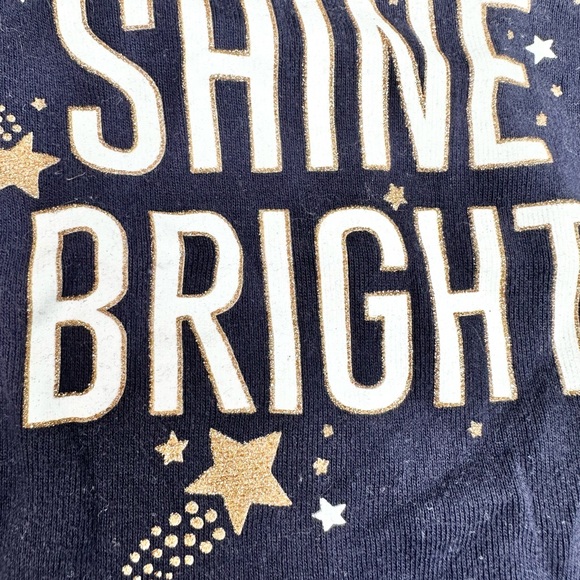 ⭐️2/$20 Children’s Place | size 0-3m EUC sparkling ✨ star print set. - Picture 4 of 4